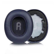1 Pair Headphone Cover Earmuffs  for JBL TUNE700 T750BTNC  T700BT(Blue Protein Leather)