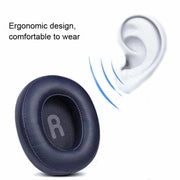 1 Pair Headphone Cover Earmuffs  for JBL TUNE700 T750BTNC  T700BT(Red Protein Leather)