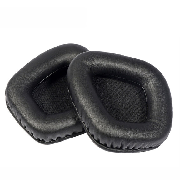 2 PCS Replacement Earpads for Corsair Void Pro Elite,Style: Black Protein Leather