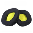 2 PCS Replacement Earpads for Corsair Void Pro Elite,Style:  Yellow Bottom Grid - Earmuff & Pad by PMC TechLife | Online Shopping South Africa | PMC TechLife