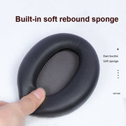 2 PCS Headset Earmuffs Sponge Cover for Edifier W820nb,Style: Red
