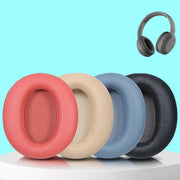 2 PCS Headset Earmuffs Sponge Cover for Edifier W820nb,Style: Red