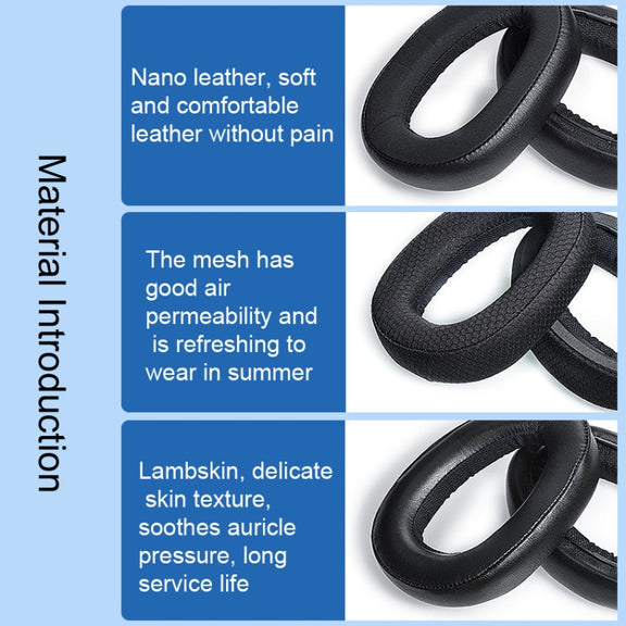 2 PCS Earmuff Head Beam For Sennheiser GSP600 GSP500 GSP670,Style:  Ice Gel