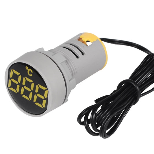 SINOTIMER -20-199 Degrees Celsius Small Temperature Display Indicator(ST16C-05 Yellow) - Thermostat & Thermometer by SINOTIMER | Online Shopping South Africa | PMC Jewellery | Buy Now Pay Later Mobicred