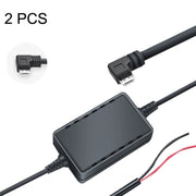 2 PCS USB Car Charge 12V To 5V Navigation Instrument Reduction Line(Android Left Bend)