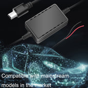 2 PCS USB Car Charge 12V To 5V Navigation Instrument Reduction Line(Android Right Bend)