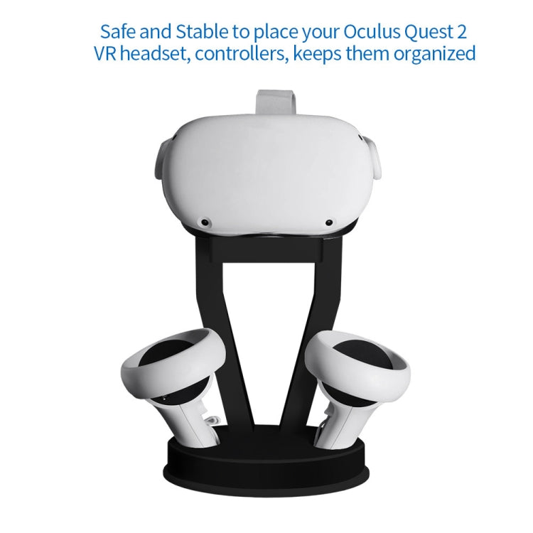 JYS-OC002 VR Bracket Desktop Storage Rack For Oculus Quest 2(Black)