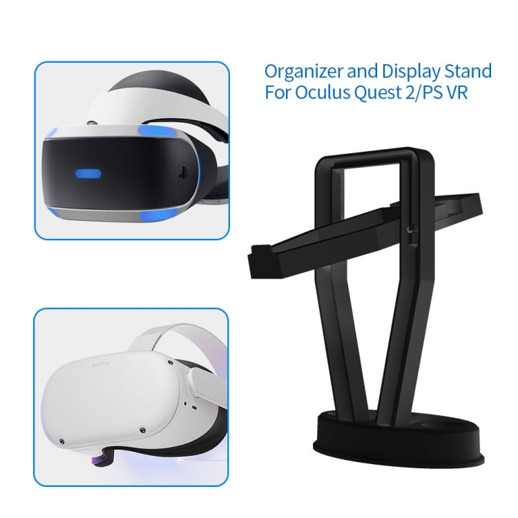 JYS-OC002 VR Bracket Desktop Storage Rack For Oculus Quest 2(Black) - VR Accessories by PMC TechLife | Online Shopping South Africa | PMC TechLife
