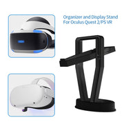 JYS-OC002 VR Bracket Desktop Storage Rack For Oculus Quest 2(Black)