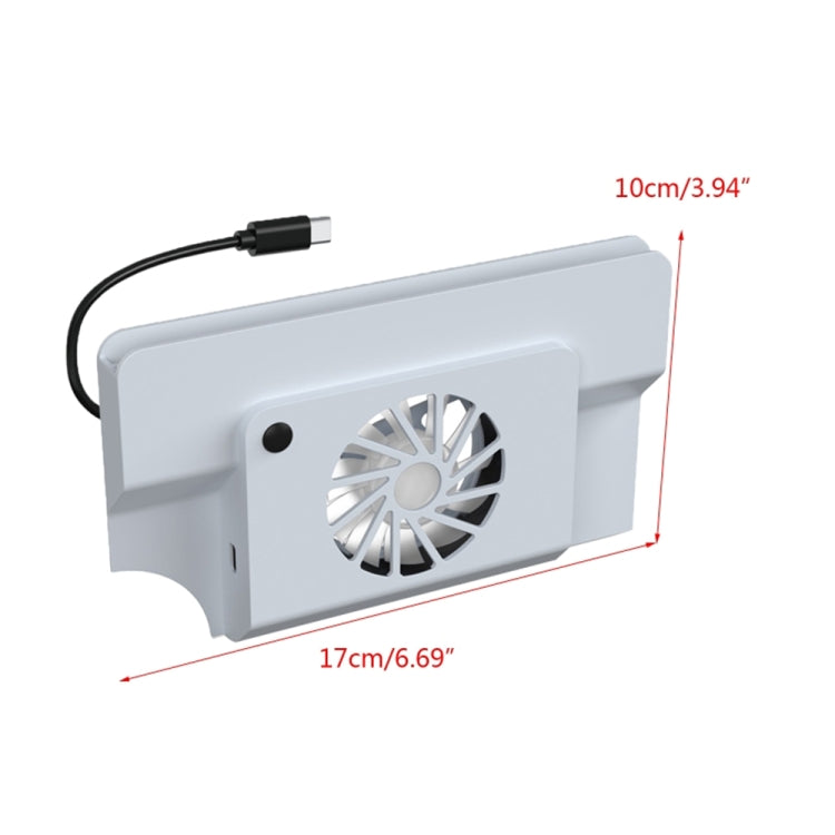 DOBE Console Base Cooling Fan With Storage Card Slot for Switch OLED - free shipping - PMC Jewellery - Order now!