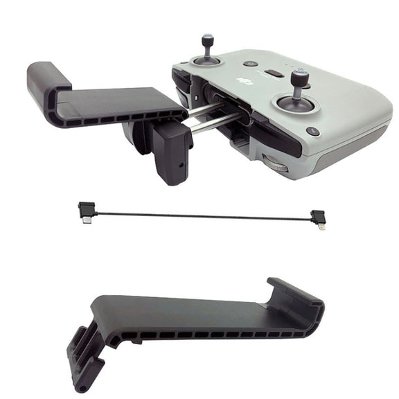 RC Tablet Extension Bracket For DJI Mavic 3 / Air 2 / Air 2S / Mini 2, Style: Large+For Apple Line