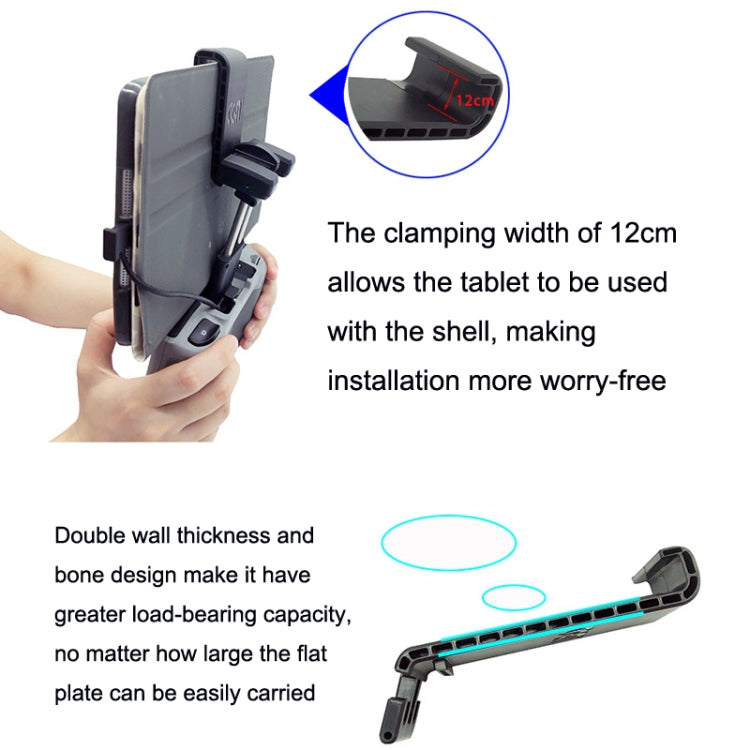 RC Tablet Extension Bracket For DJI Mavic 3 / Air 2 / Air 2S / Mini 2, Style: Large+For Apple Line - free shipping - PMC TechLife - Order now!