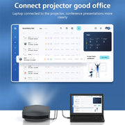 1m Computer Projection Connection 8K HD HDMI Cable Color Random Delivery