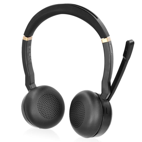 2 PCS Headphone Cover Earpads For Jabra Evolve 75 75+ / 75 UC / 75MS,Style: Without Buckle