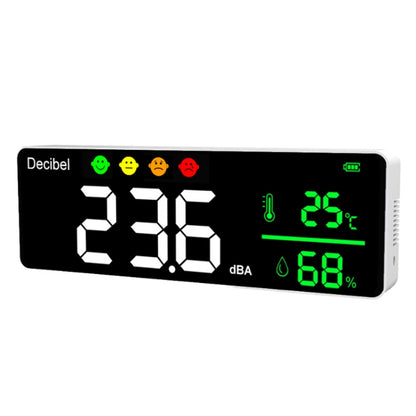 DM1306D Wall-mounted Decibel Meter Temperature & Humidity Detector - Light & Sound Meter by PMC Jewellery | Online Shopping South Africa | PMC Jewellery | Buy Now Pay Later Mobicred