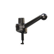 6 PCS Car Center Console Mobile Phone Bracket Snail Base Accessories(17mm Ball Head)