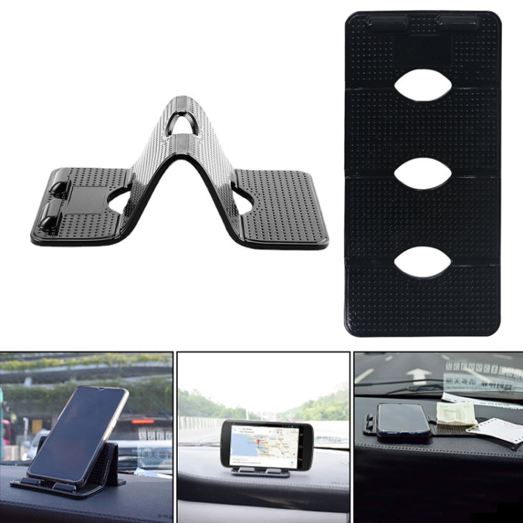 Mobile Phone Desktop Car Holder Folding Non-Slip Stabilizer - Car Holders by PMC TechLife | Online Shopping South Africa | PMC TechLife