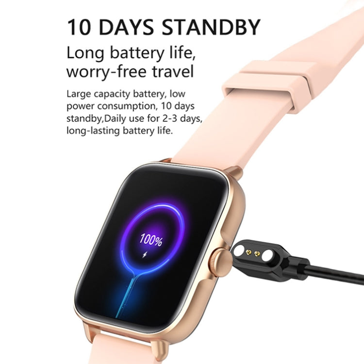 LOANIY Y22 Heart Rate Monitoring Smart Bluetooth Watch, Color: Gold - free shipping - PMC TechLife - Order now!