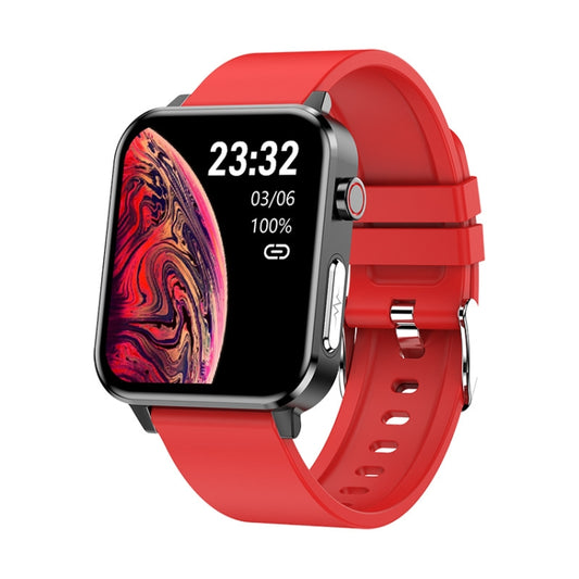 LOANIY E86 1.7 Inch Heart Rate Monitoring Smart Bluetooth Watch, Color: Red - free shipping - PMC Jewellery - Order now!