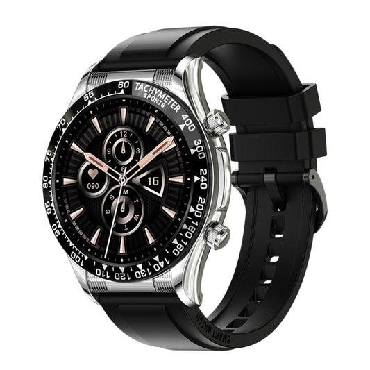 LOANIY E18 Pro Smart Bluetooth Calling Watch with NFC Function, Color: Black Silicone - free shipping - PMC Jewellery - Order now!