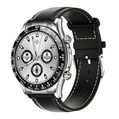 LOANIY E18 Pro Smart Bluetooth Calling Watch with NFC Function, Color: Black Leather - free shipping - PMC Jewellery - Order now!