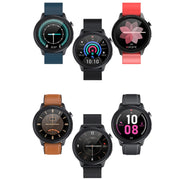 LOANIY E80 1.3 Inch Heart Rate Detection Smart Watch, Color: Black Steel