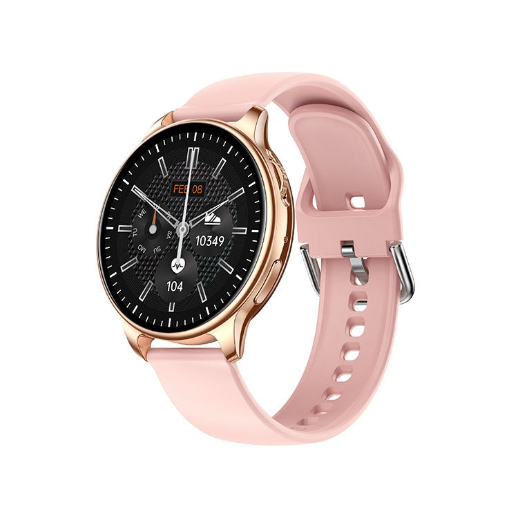 Wearkey Y22 1.32 Inch Bluetooth Calling Smart Watch with Rotary Button(Pink) - free shipping - PMC Jewellery - Order now!