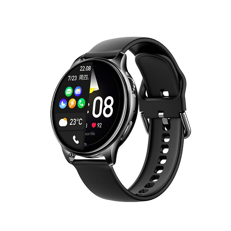 Wearkey Y22 1.32 Inch Bluetooth Calling Smart Watch with Rotary Button(Black) - free shipping - PMC Jewellery - Order now!