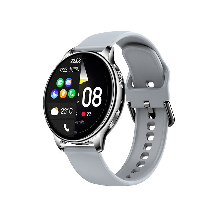 Wearkey Y22 1.32 Inch Bluetooth Calling Smart Watch with Rotary Button(Silver Gray) - free shipping - PMC Jewellery - Order now!