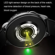 Wearkey Y22 1.32 Inch Bluetooth Calling Smart Watch with Rotary Button(Black)