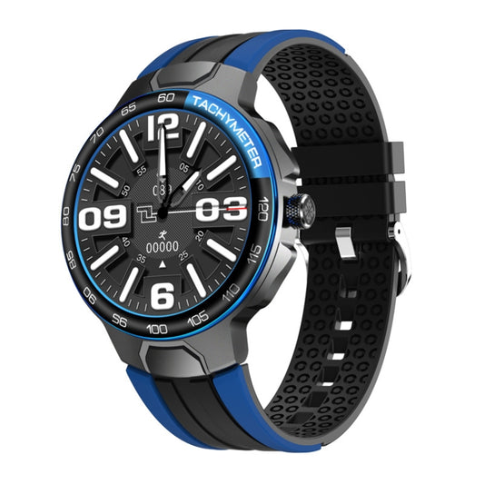 Wearkey E15 1.28 Inch Smart Heart Rate Monitoring Touch Screen Watch(Blue) - free shipping - PMC Jewellery - Order now!