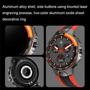 Wearkey E15 1.28 Inch Smart Heart Rate Monitoring Touch Screen Watch(Silver Gray)