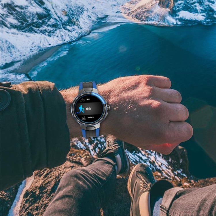 Wearkey E15 1.28 Inch Smart Heart Rate Monitoring Touch Screen Watch(Silver Gray)