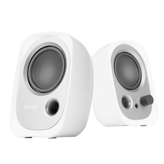 2 PCS Edifier R12U Subwoofer Mobile Phone Mini Desktop Computer USB Audio(White) - free shipping - PMC Jewellery - Order now!