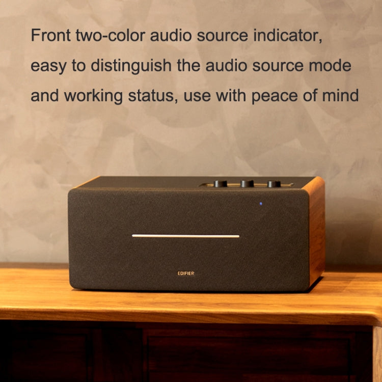 Edifier D12 Wireless Bluetooth Speaker Car Subwoofer Stereo(Wood Grain) - free shipping - PMC TechLife - Order now!