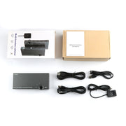 2 In 1 Out 4K 60Hz KVM HDMI Switch  USB Swltch Splitter Box HUB(Silver Gray)