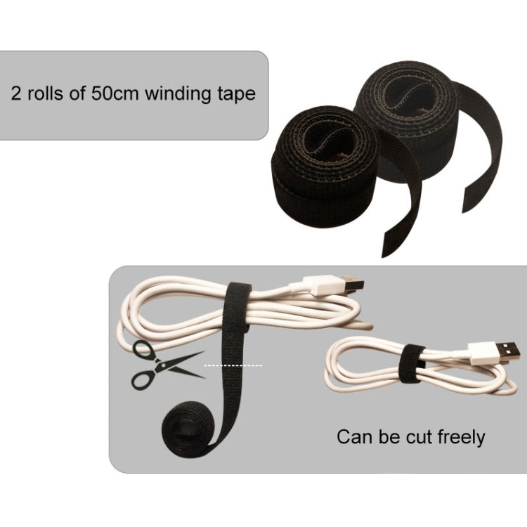 119 In 1 Desktop Data Cable Organizer Storage Winder Combination Set - Cable Organizer by PMC TechLife | Online Shopping South Africa | PMC TechLife