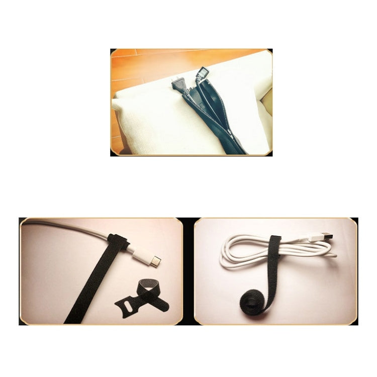 Zipper:126 In 1 Desktop Data Cable Organizer Storage Winder Combination Set - Cable Organizer by PMC TechLife | Online Shopping South Africa | PMC TechLife