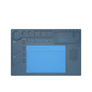 BAKU BA-695  2 in 1 TPR+Silicone Computer Phone Repair Desk Mat Heat Resistant Insulation Mat