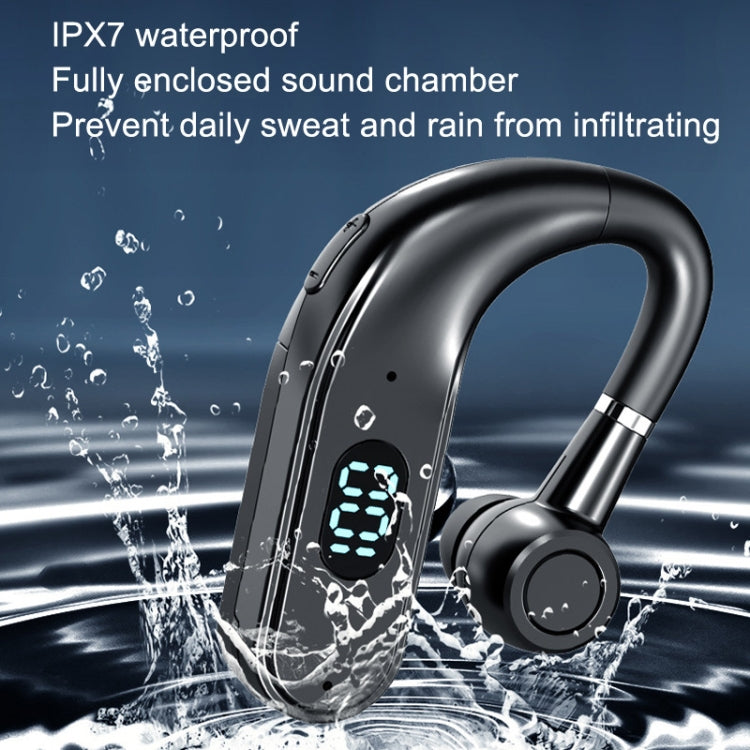 Bluetooth Business Hanging Ear Digital Display LED Sports Driving Headset(X5 Standard) - Bluetooth Earphone by PMC TechLife | Online Shopping South Africa | PMC TechLife
