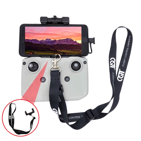 CQT Remote Control Lanyard With Hook For DJI Mavic Air 2/2S/Mini 2 /Mini 3 Pro,Style: Thin Rope