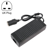 220V To 12V Power Converter 15A Car to Household Power Adapter, Plug Type: UK Plug