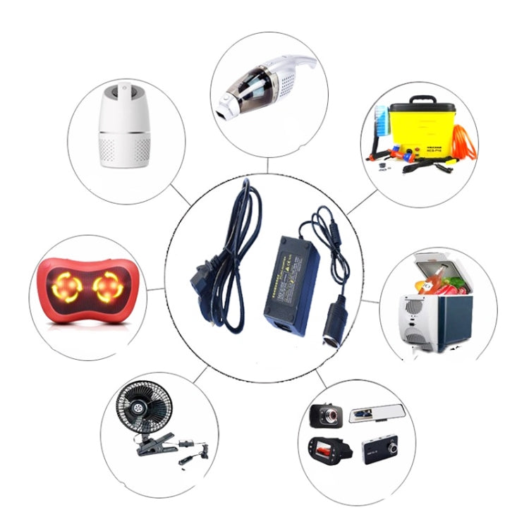 220V To 12V Power Converter 15A Car to Household Power Adapter, Plug Type: UK Plug