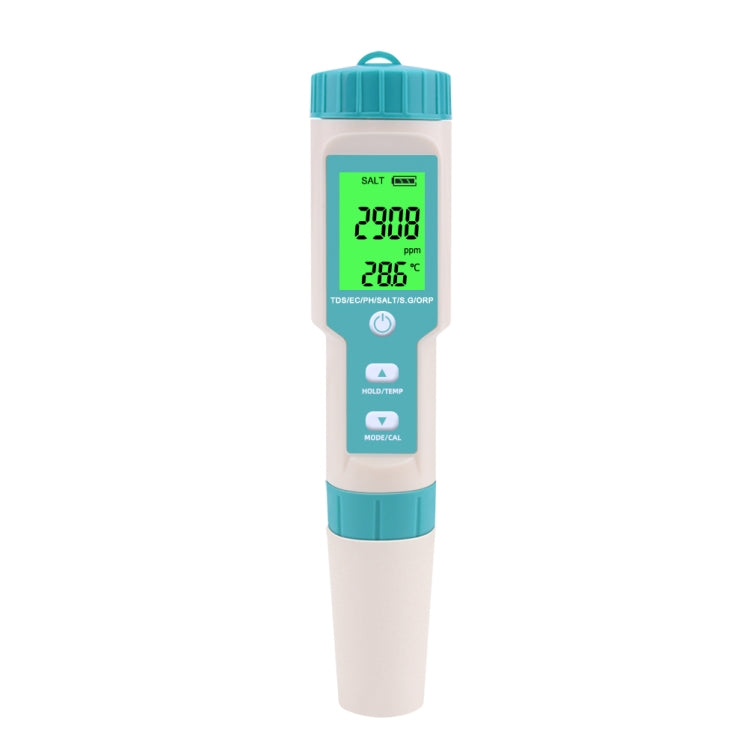 C-600A 7 In 1 Temperature/Salinity/PH/TDS/EC/ORP/SG Monitoring Pen(without Battery and Powder) - PH & Moisture Meter by PMC TechLife | Online Shopping South Africa | PMC TechLife | Buy Now Pay Later Mobicred