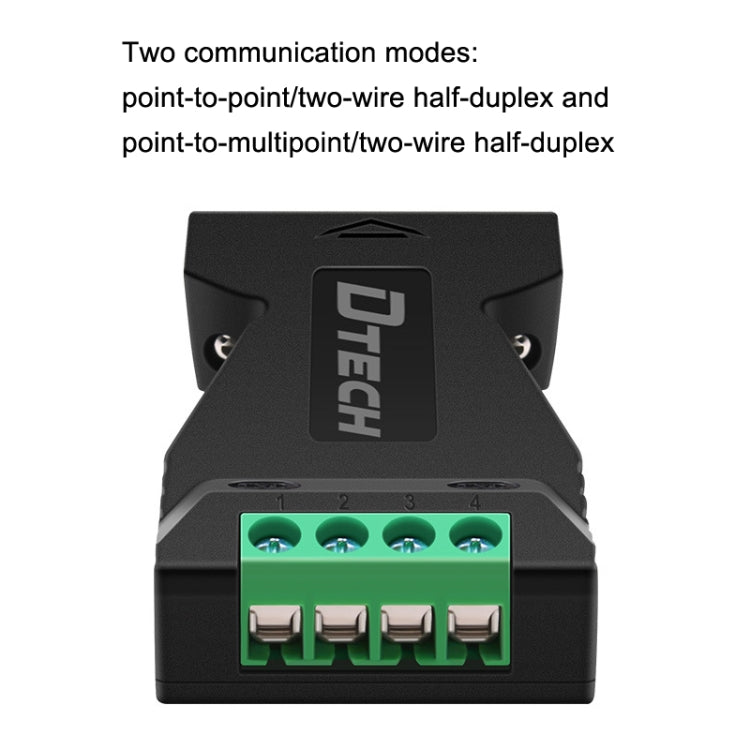 DTECH DT-9001 Industrial Grade Lightning And Surge Protection RS232 To 485 Converter - Sockets Adapters Accessories by DTECH | Online Shopping South Africa | PMC TechLife | Buy Now Pay Later Mobicred