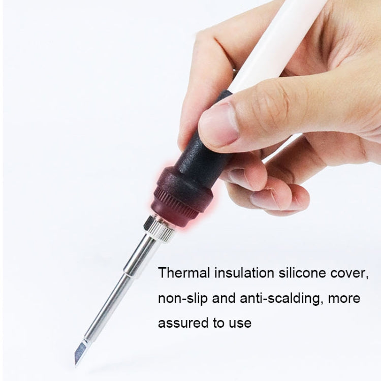 QUECOO 1.3-inch Screen Constant Temperature Soldering Iron, Set: US Plug (955+907) - free shipping - PMC TechLife - Order now!