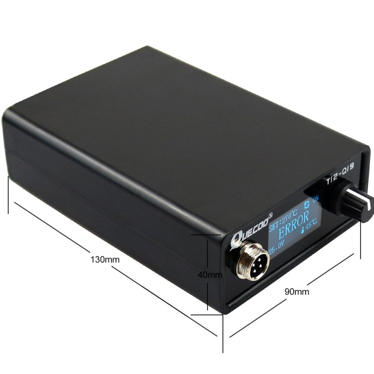QUECOO 1.3 Inch Display Soldering Station with Handle, Set: US Plug (Q19+907) - free shipping - PMC Jewellery - Order now!