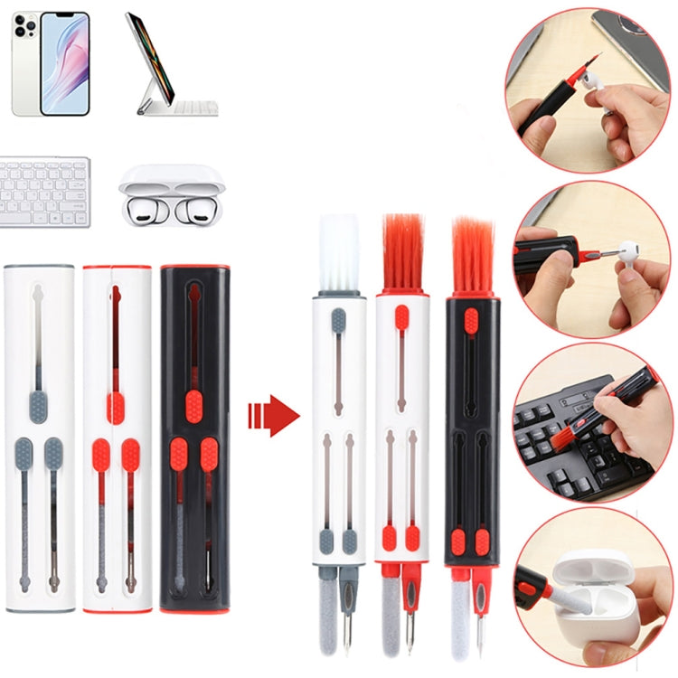 Bluetooth Headphones Earbuds Cleaning Pen(Black and Red)