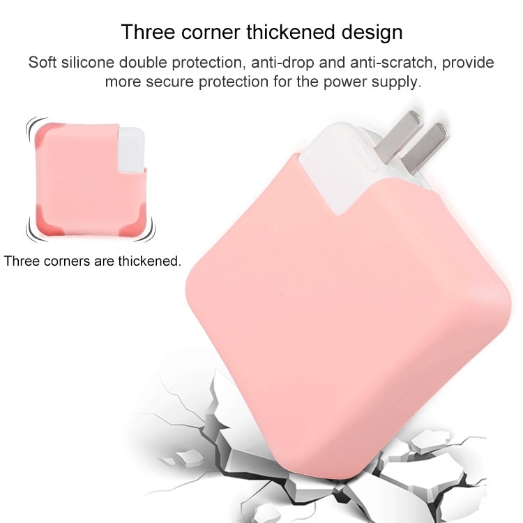 JRC Power Adapter Protective Case For Macbook Pro16 A2485 (2021) (Rose Pink) - Others Accessories by JRC | Online Shopping South Africa | PMC TechLife | Buy Now Pay Later Mobicred