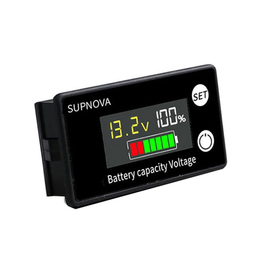 SUPNOVA LCD Color Screen DC Voltmeter Lithium Storage Battery Meter, Style: Ordinary Type - Battery & Resistance Tester by SUPNOVA | Online Shopping South Africa | PMC Jewellery | Buy Now Pay Later Mobicred